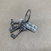 Portachiavi in argento 900