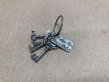 Portachiavi in argento 900