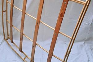 porta bagagli curvato Fiat 600, anno 1960