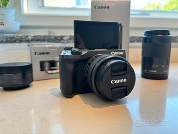 Canon EOS m6 + EF-M 15-45mm + ef 22mm
