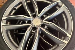 Cerchi e gomme audi 18