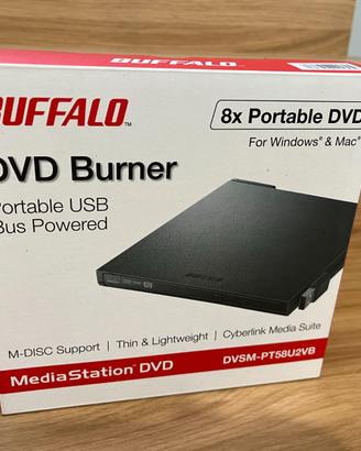 Buffalo masterizzatore DVD USB portatile