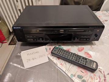 Minidisc CD + Minidisc Sony MXD-D3 con telecomando