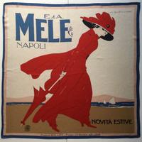 Foulard seta Bolaffi collezione Dudovich