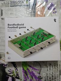 bigliardino in miniatura, in acciaio e legno 