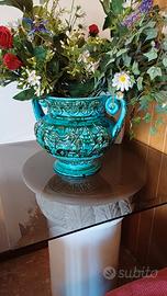 vaso in ceramica smaltata