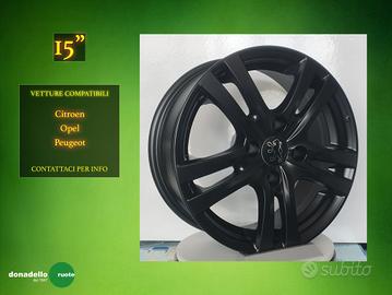 Cerchi in Lega 15" Citroen Opel Peugeot