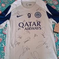 Maglia Inter Thuram autografata Inter 2025 -26