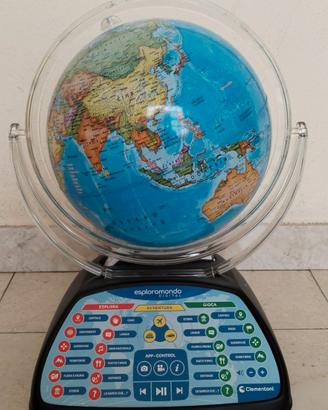 MAPPAMONDO PARLANTE CLEMENTONI CON PENNA WIRELESS