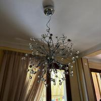 Lampadario + applique + piantana