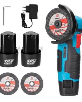 Mini flex a batteria nuova con 2 batterie