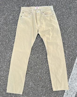 Jeans Levi's 501 Original W32 L34 – Beige / Sabbia