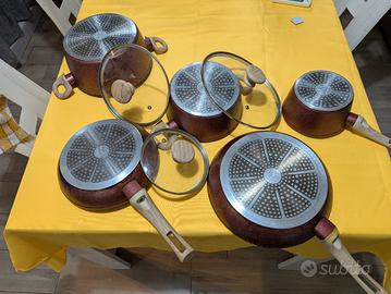 Batteria pentole Kasanova 8 pezzi