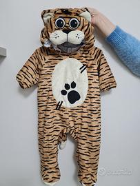 Vestito carnevale Tigre neonato