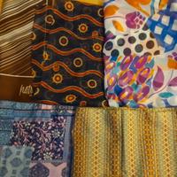 Sciarpe leggere seta e cotone