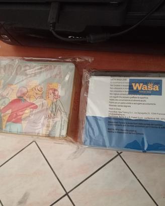 Contenitori  latta Oro Saiwa + Wasa