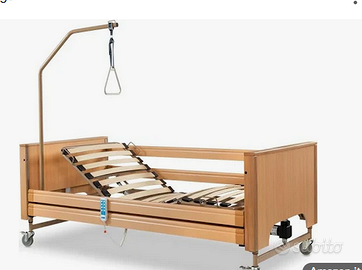 LETTO ELETTRICO CON SPONDE PER ANZIANI