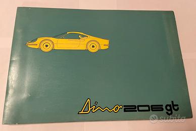 Ferrari Dino 206 gt catalogo parti di ricambio