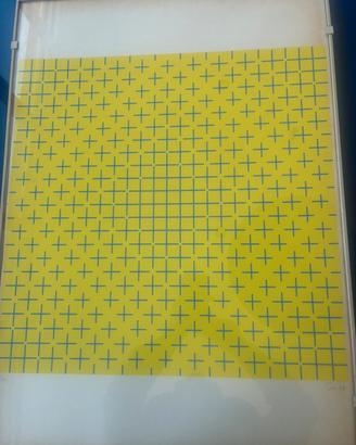 Serigrafia d'autore originale Op Art