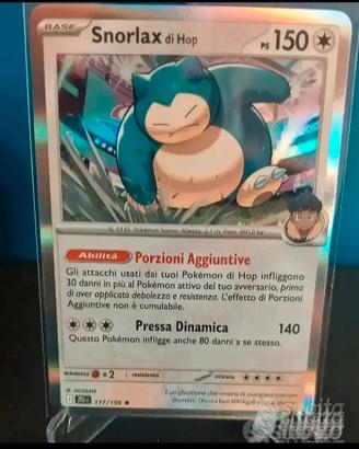 Pokemon Snorlax di hop 117/15 holo
holo..