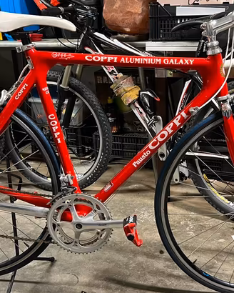 Bici da corsa Fausto Coppi alluminio