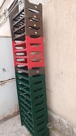 portabottiglie 9 pezzi