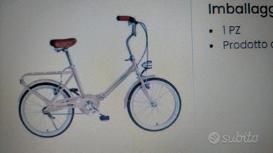 bicicletta pieghevole be bikes 20 pollici