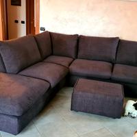 divano angolare  Chateau d'ax    + pouf