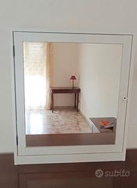 Armadietto bagno con specchio Silveran Ikea