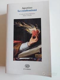 Libro Agostino Le confessioni. Edizione Einaudi