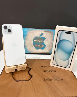 IPhone 15 Plus blue Da vetrina in garanzia