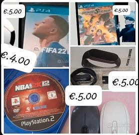 Elettronica più giochi PS2 e PS4