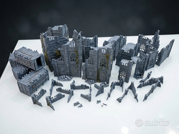 🏰Set Scenari Campo di Rovine - WH40k 11th