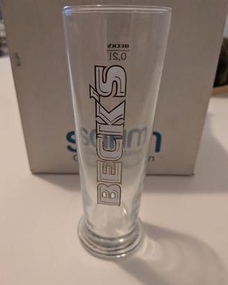 Bicchieri da birra Becks 0,2 lt
