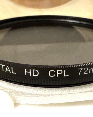 Filtro Polarizzatore 72mm Stile Immagine Digital
