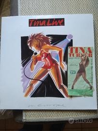 Biglietto concerto+Disco Vinile Tina Turner 