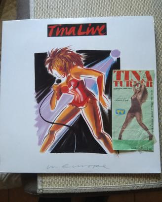 Biglietto concerto+Disco Vinile Tina Turner 