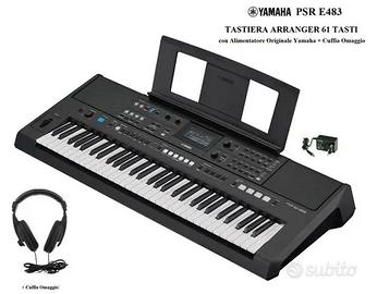 tastiera Yamaha psr e 483 arranger "nuovissima"