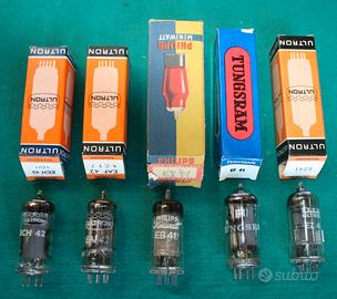 Valvole per radio ECH42 EAF42 EF41 EB41 EZ41