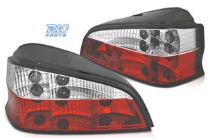 FANALI PEUGEOT 106 96-03 ROSSO BIANCO