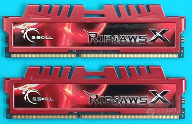 RAM DDR3 8GB (2x4GB) G.Skill RipjawsX 1600MHz CL9 