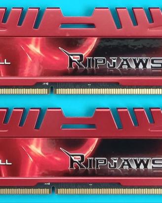 RAM DDR3 8GB (2x4GB) G.Skill RipjawsX 1600MHz CL9 