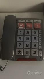Telefono fisso saiet con tasti grandi