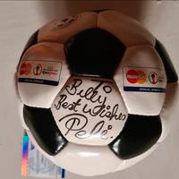 PELÈ AUTOGRAFO SU PALLA CALCIO