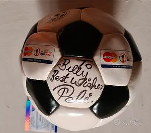 PELÈ AUTOGRAFO SU PALLA CALCIO