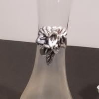 Vaso portafiori in vetro 