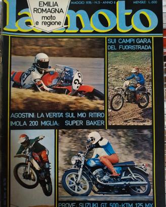 Rivista LA MOTO numero 5 anno 1976