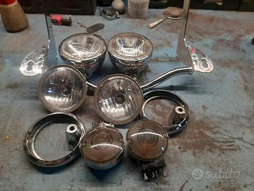 fari frecce e porta fari harley leggere bene 