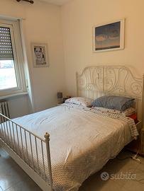 Struttura letto in ferro battuto ikea Leirvik