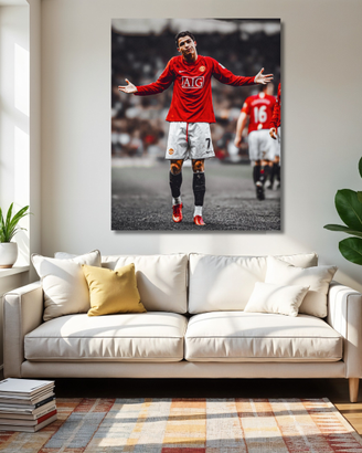 Quadro su tela Cristiano Ronaldo-70x100